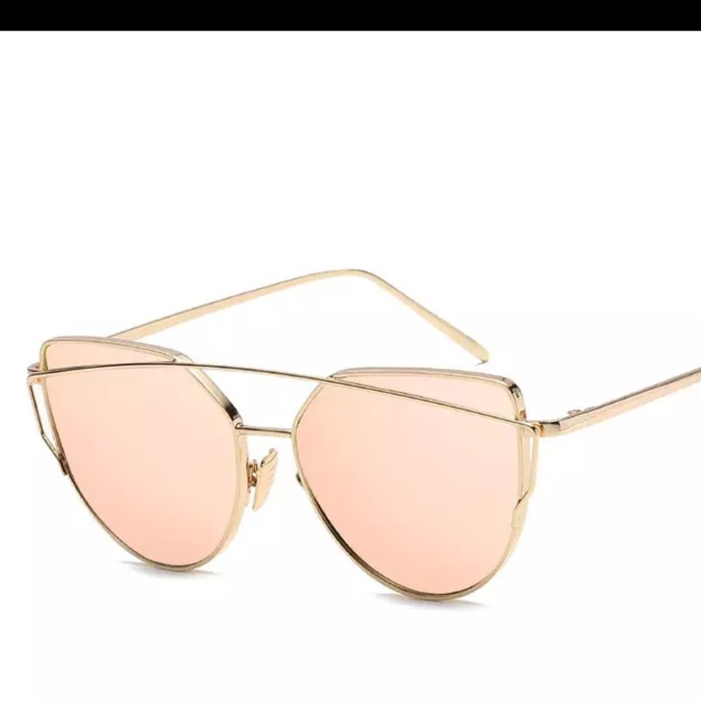 HPx2 RESTOCKED Rose Gold Pink boho cat eye… - Picture 9 of 13